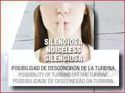 Posibilidad de desconexión de la turbina.