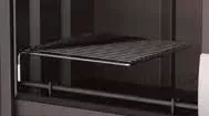 Parrilla de asados desmontable y giratoria de 300x300 mm.