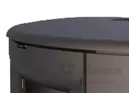 Techo curvo en fundición.