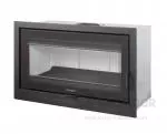 Hergom Sere 100 F HF, insertable con revestimiento de hierro fundido esmaltado.
