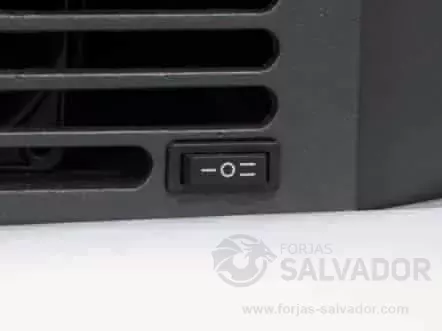 Interruptor de 2 velocidades más termostato.