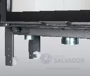 Entradas de aire de combustión y convección.