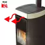 Tapa corrediza para la carga del pellet.