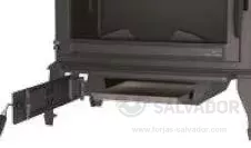 Cajón cenicero extraíble para facilitar la limpieza