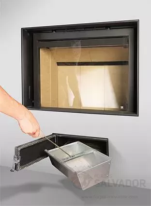 Cajón de cenizas extraible