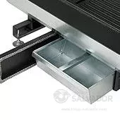 Extracción superior o inferior de la cubeta de cenizas