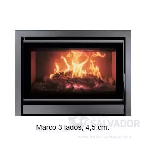 Marco 3 lados 4,5 cm