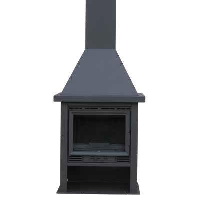 Chimenea metálica Salgueda Taga