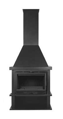 Chimenea metálica Salgueda Tigris 800 Turbo