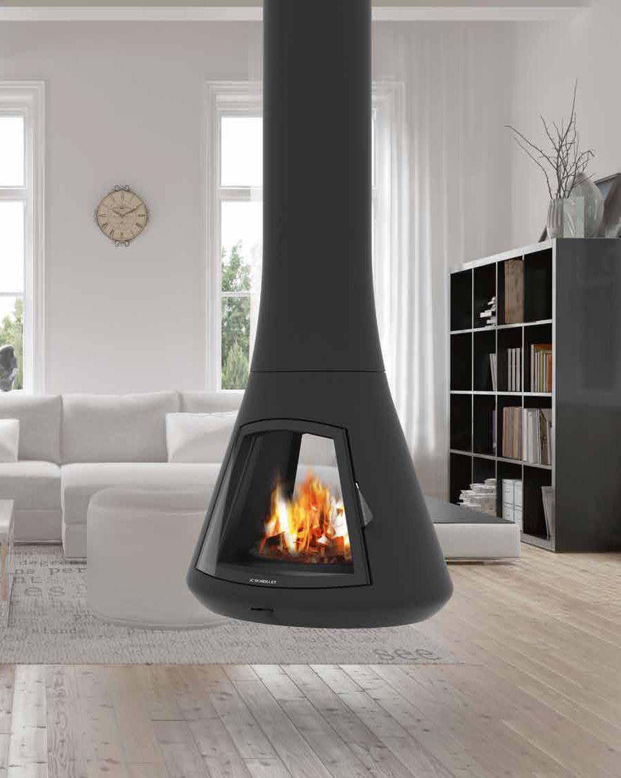 Chimenea metálica JC Bordelet Calista 917 Central