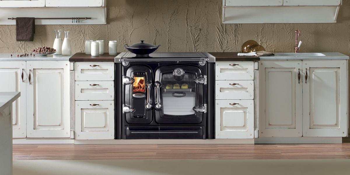Cocinas de Leña Lacunza Clasica 8T SV Cerrada