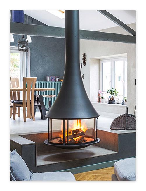 Chimenea metálica JC Bordelet Zelia 908 Central