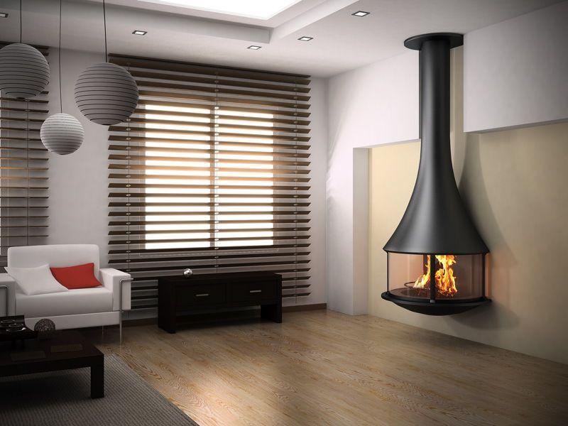 Chimenea metálica JC Bordelet Zelia 908 Mural
