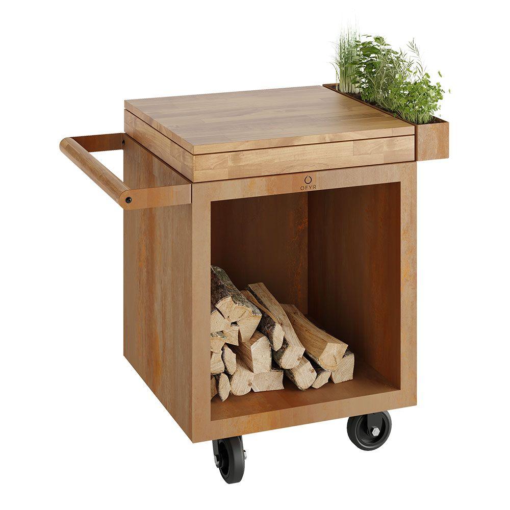 Barbacoa social Ofyr Mise en place PRO 65