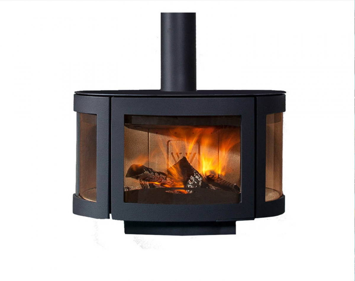 Chimenea metálica Wanders Black Pearl