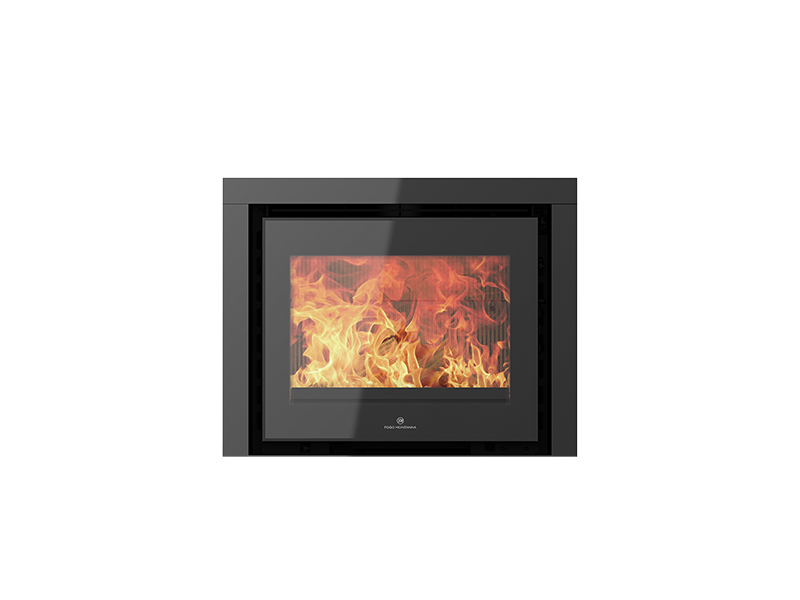 Insertable Fogo Montanha Design E609 Cristal