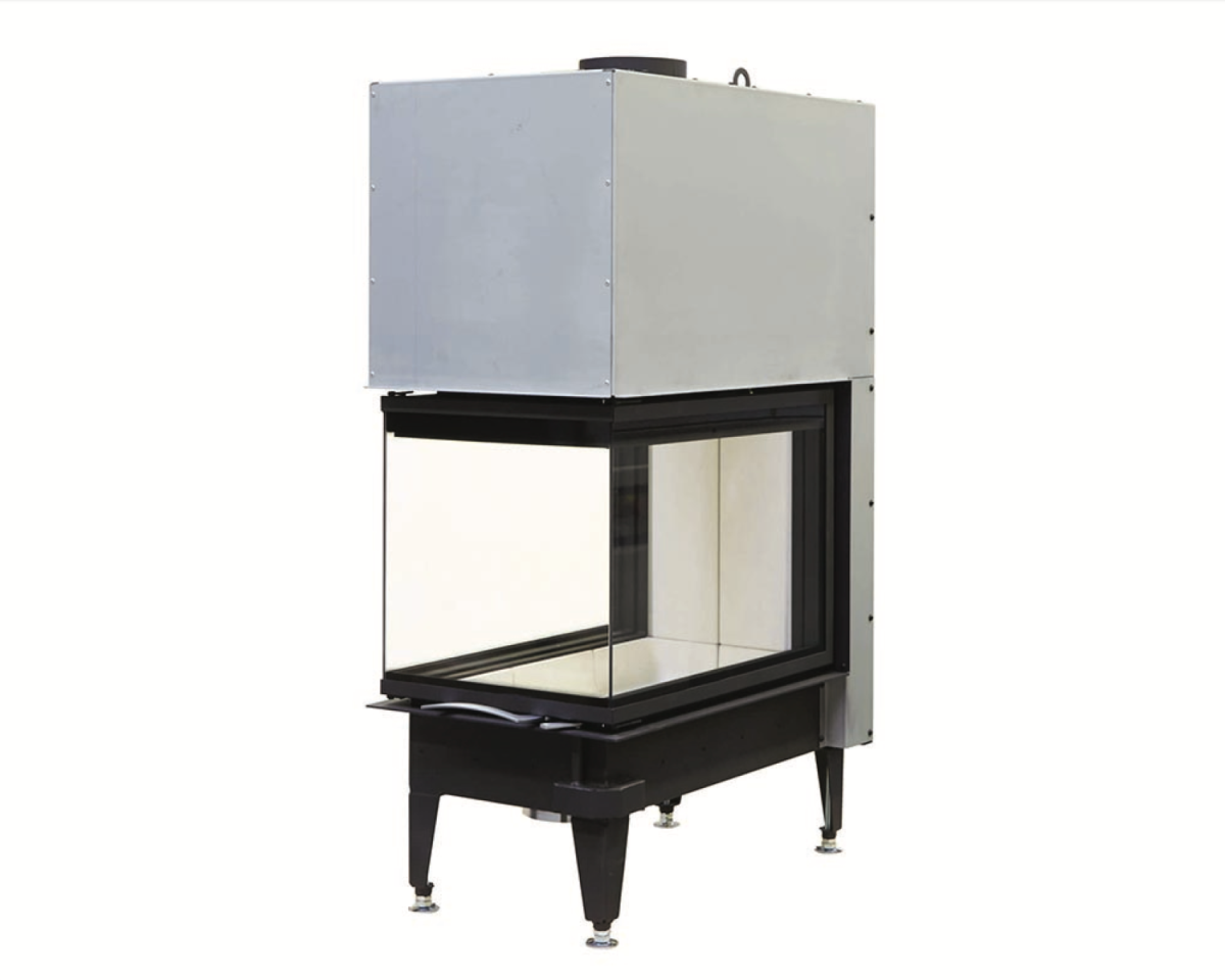 Hogar de puerta elevable Austroflamm 48X72X51 S3 2.0 3 caras Guillotina