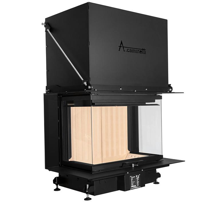 Hogar de puerta elevable A.Caminetti Crystal 80 Max