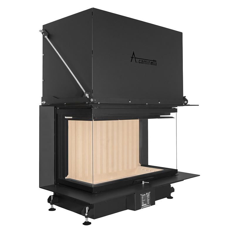 Hogar de puerta elevable A.Caminetti Crystal 90 Max