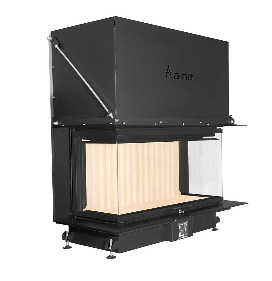 Hogar de puerta elevable A.Caminetti Crystal 110 Max
