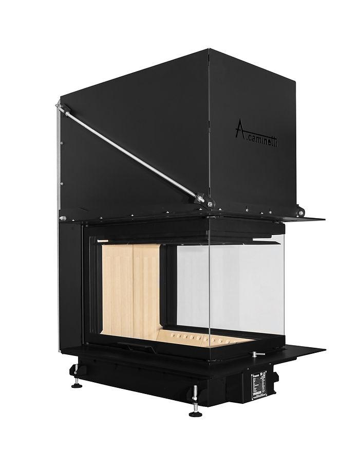 Hogar de puerta elevable A.Caminetti Crystal 3D 50x70