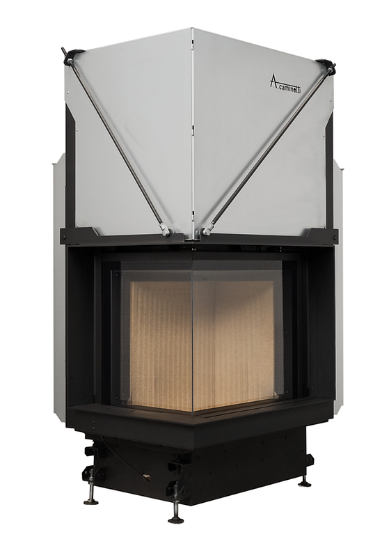 Hogar de puerta elevable A.Caminetti Quattro 50 L Premium