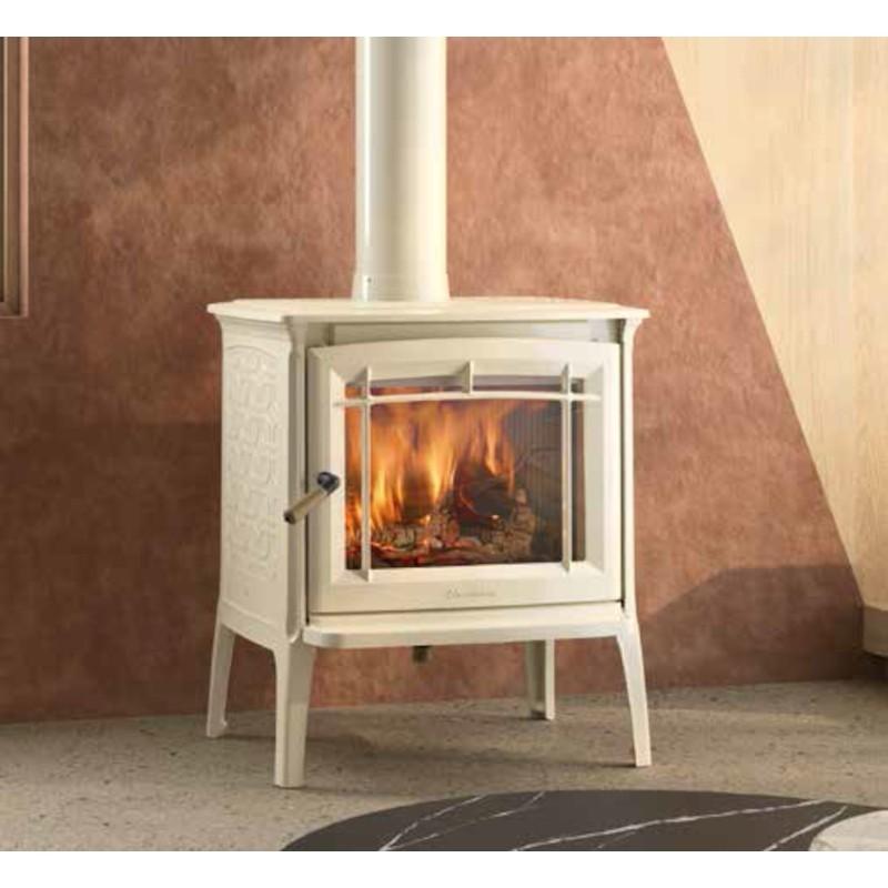 Estufa Hergom Shelburne HF Esmaltada Marfil