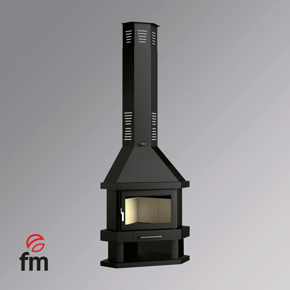 Chimenea metálica FM C-200 R