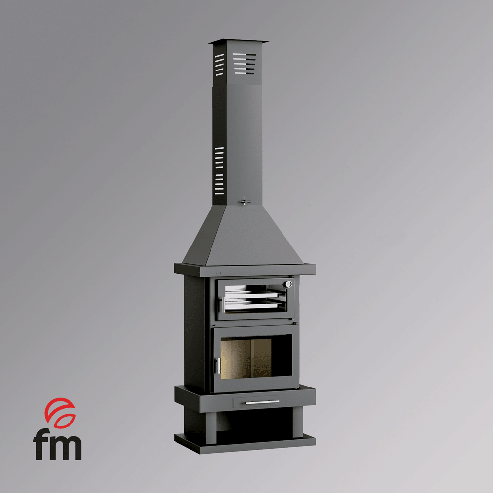 Chimenea metálica FM C-300 H