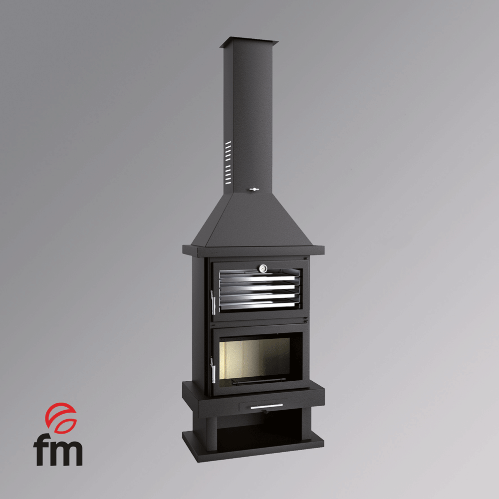 Chimenea metálica FM C-200 H