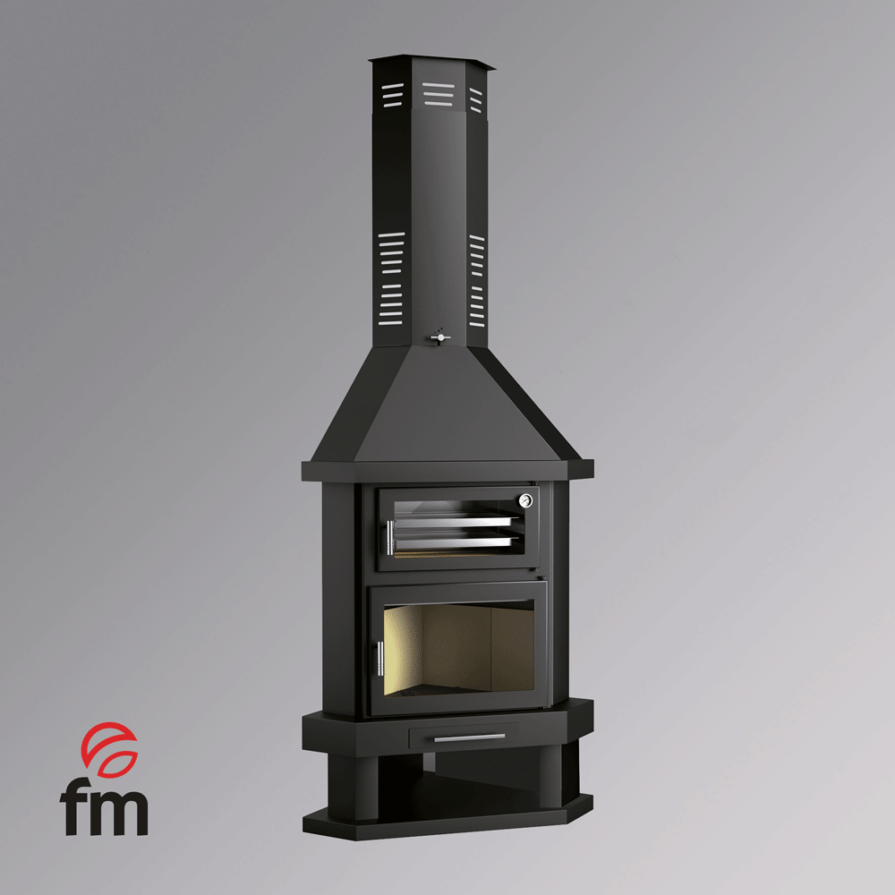 Chimenea metálica FM C-300 RH
