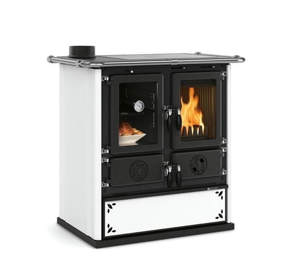 Cocinas de Leña Nordica Rosetta Sinistra 5.0 Steel