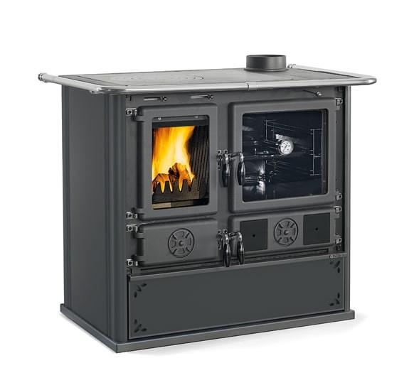 Cocinas de Leña Nordica Rosa 5.0 Steel