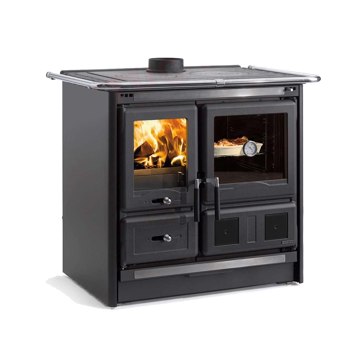Cocinas de Leña Nordica Rosa L 5.0 Steel