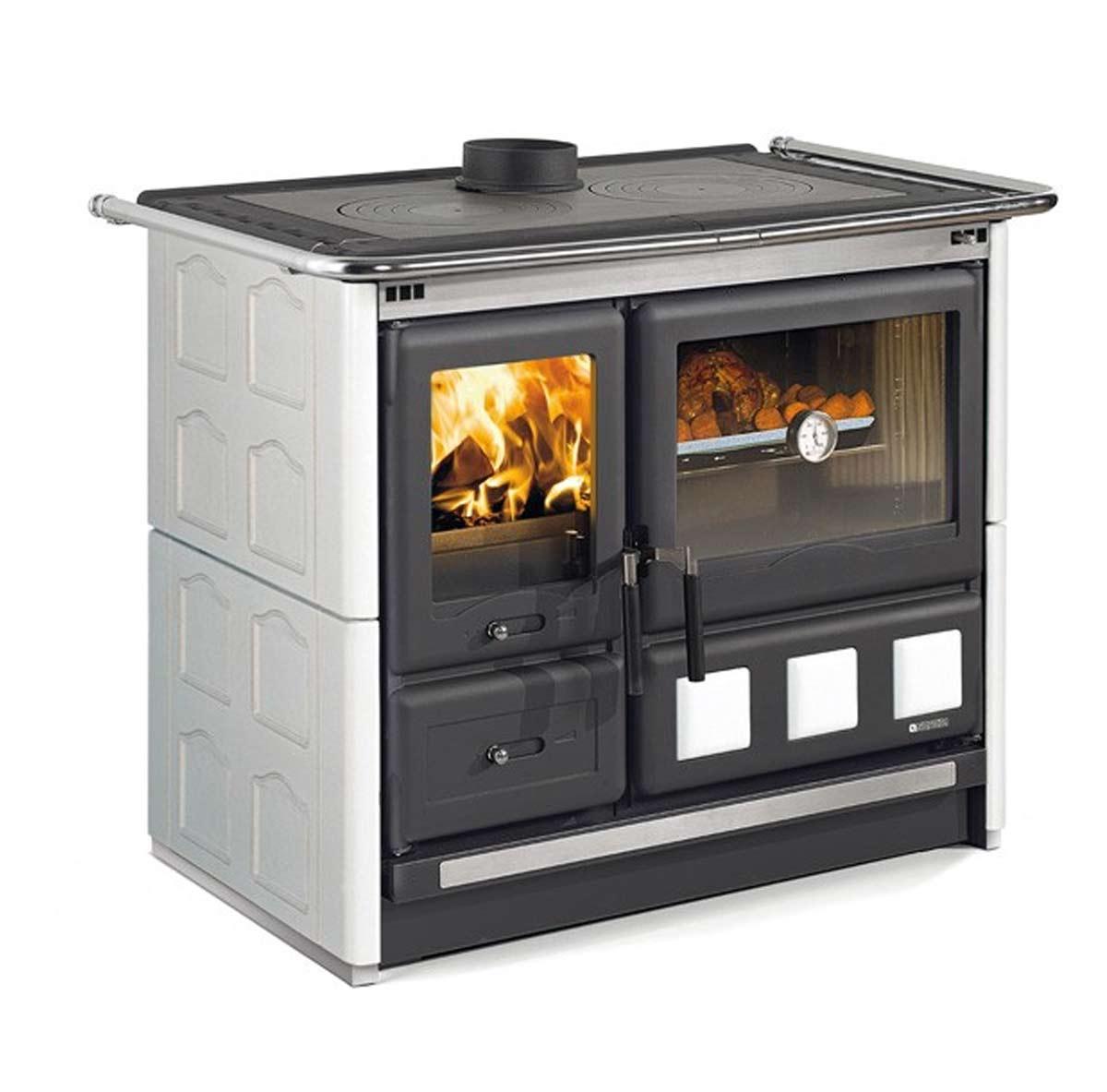 Cocinas de Leña Nordica Rosa XXL 5.0 Maiolica