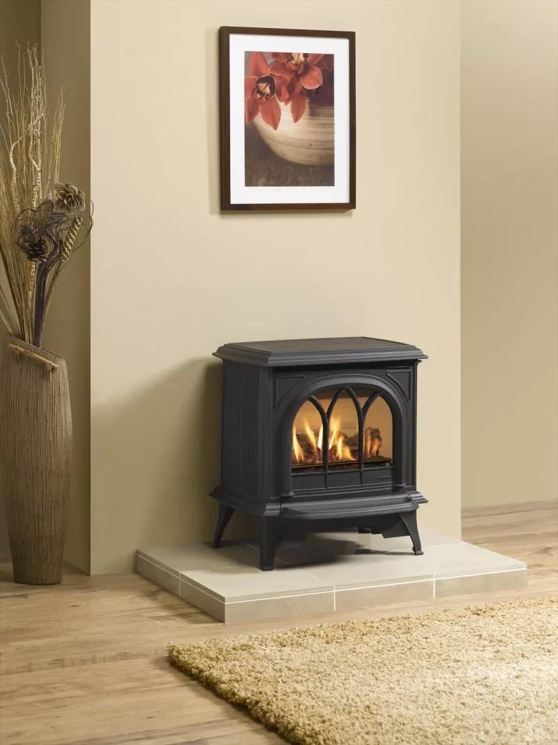 Estufa electrica Gazco Huntingdon 30 con arcos