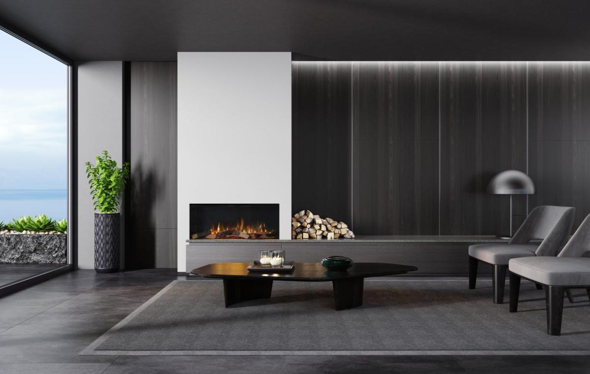 Chimeneas Electricas Trimline 100E Solus