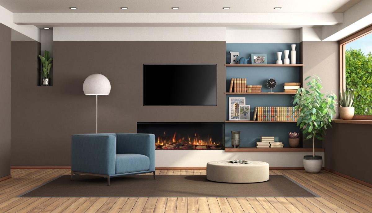 Chimeneas Electricas Trimline 130E Solus