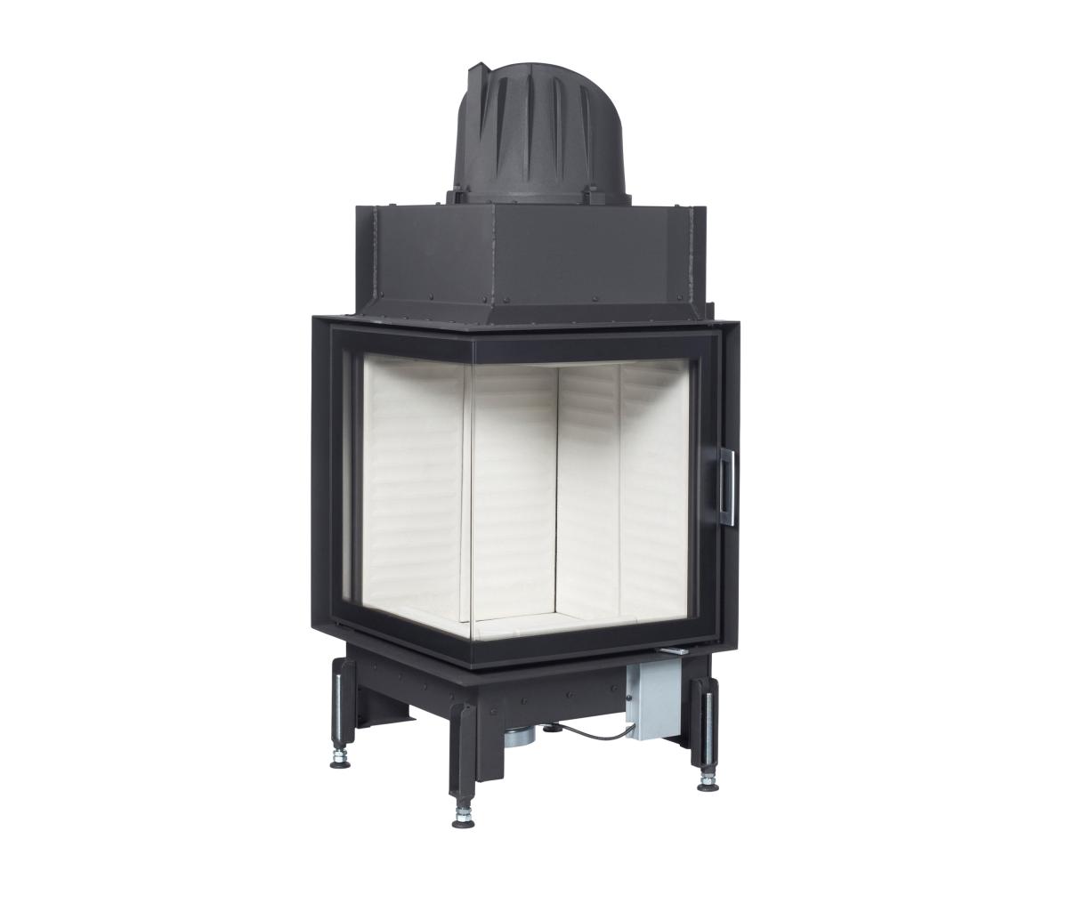 Hogares Tradicionales Austroflamm 55x55x57K 2.0 Esquinero Abatible