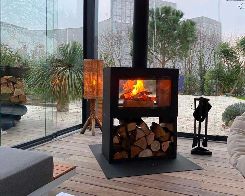 Chimenea metálica Vyrosa Moia