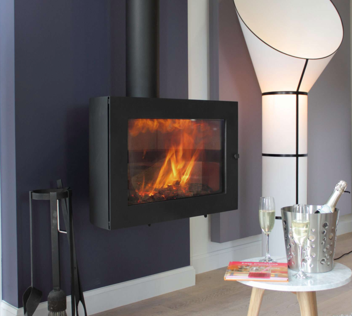 Chimenea metálica Vyrosa Oliva