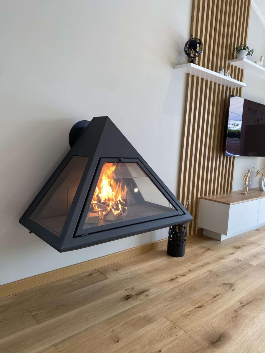 Chimenea metálica Vyrosa Gandia Cerrada