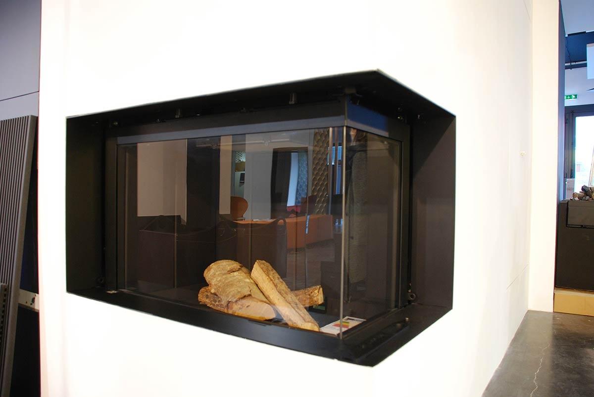 Hogar de puerta elevable Argento 860 CL/CR (Esquinero)