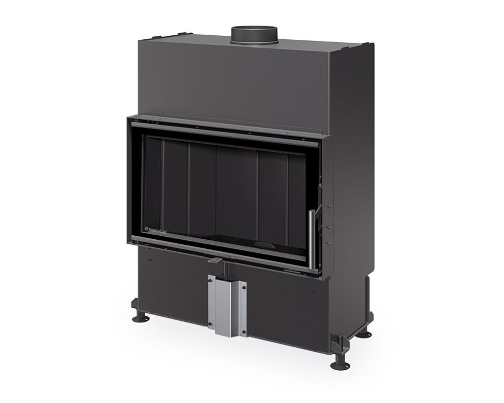 Hogares Tradicionales Romotop Heat 70.44 SLIM Frontal interior negro