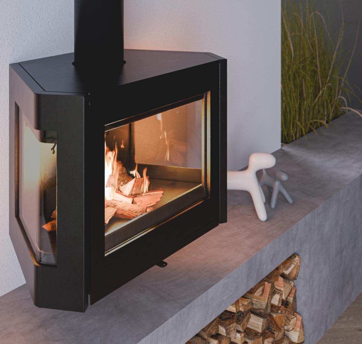 Chimenea metálica Wanders Black Sapphire