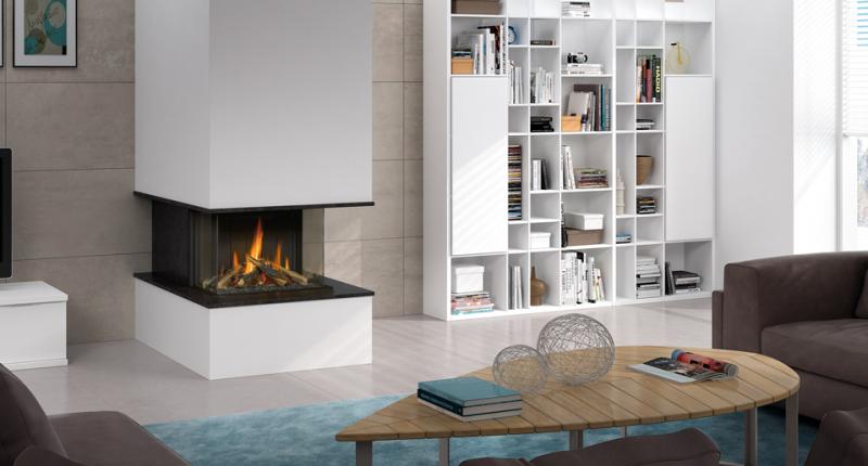 Chimeneas de Gas Chimenea MG 63/45 TC (3 caras)
