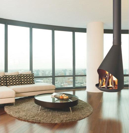 Chimenea metálica Traforart Hera Central