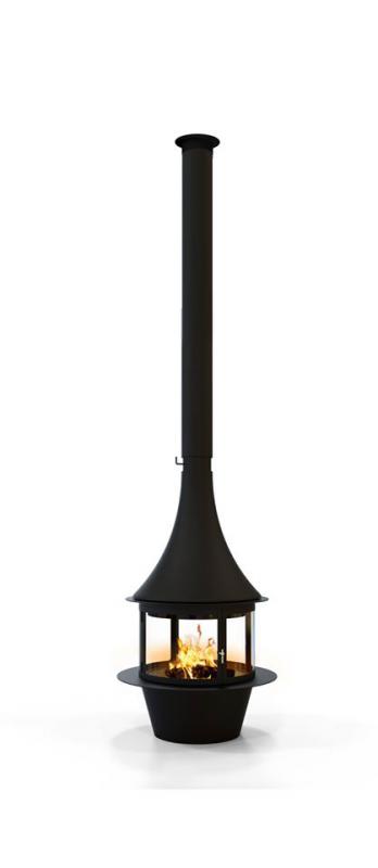 Chimenea metálica Traforart Lorena Central