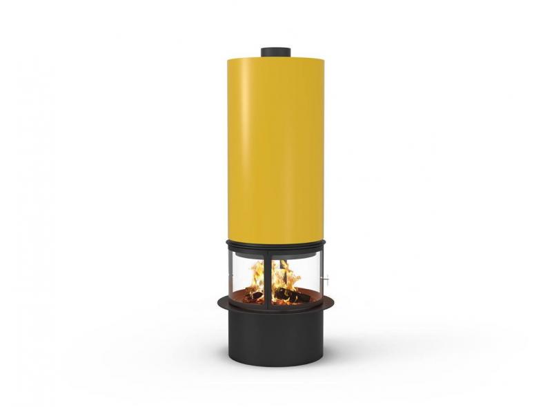Chimenea metálica Traforart Diamante Central