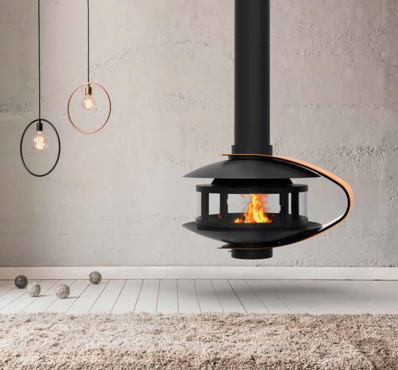 Chimenea metálica Traforart Fancy Art Cerramiento